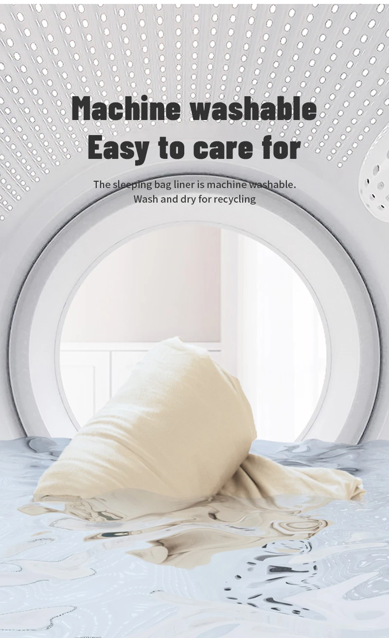 Sleeping Bag Liner Make your sleeping bag warmer!